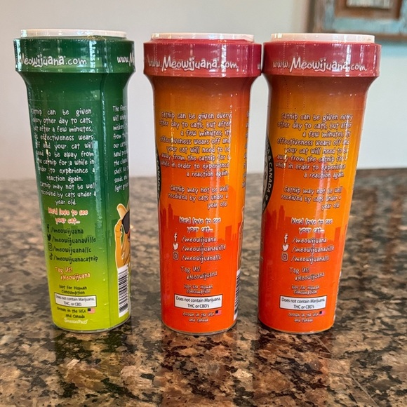 Meowijuana Catnip Blend Trio NEW - Picture 5 of 5